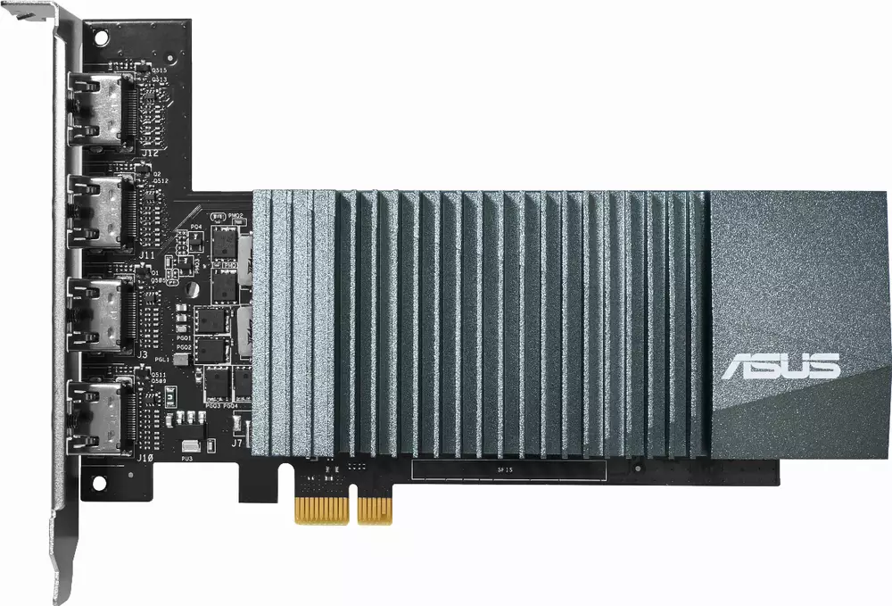 Видео карта ASUS GeForce GT 710 2GB GDDR5, 4xHDMI