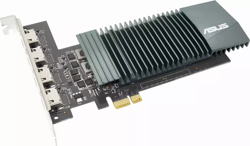 Видео карта ASUS GeForce GT 710 2GB GDDR5, 4xHDMI