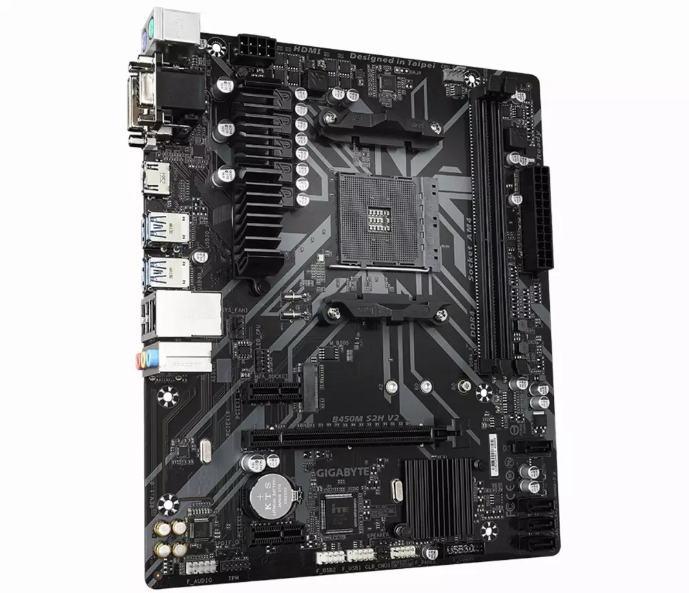 Дънна платка Gigabyte B450M S2H V2 