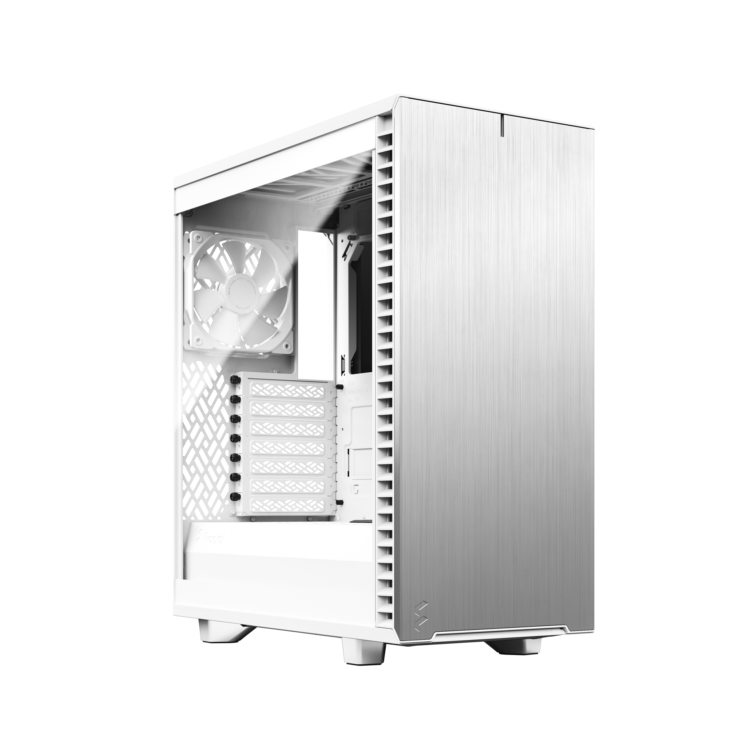 Кутия Fractal Define 7 Compact Light Tempered Glass White