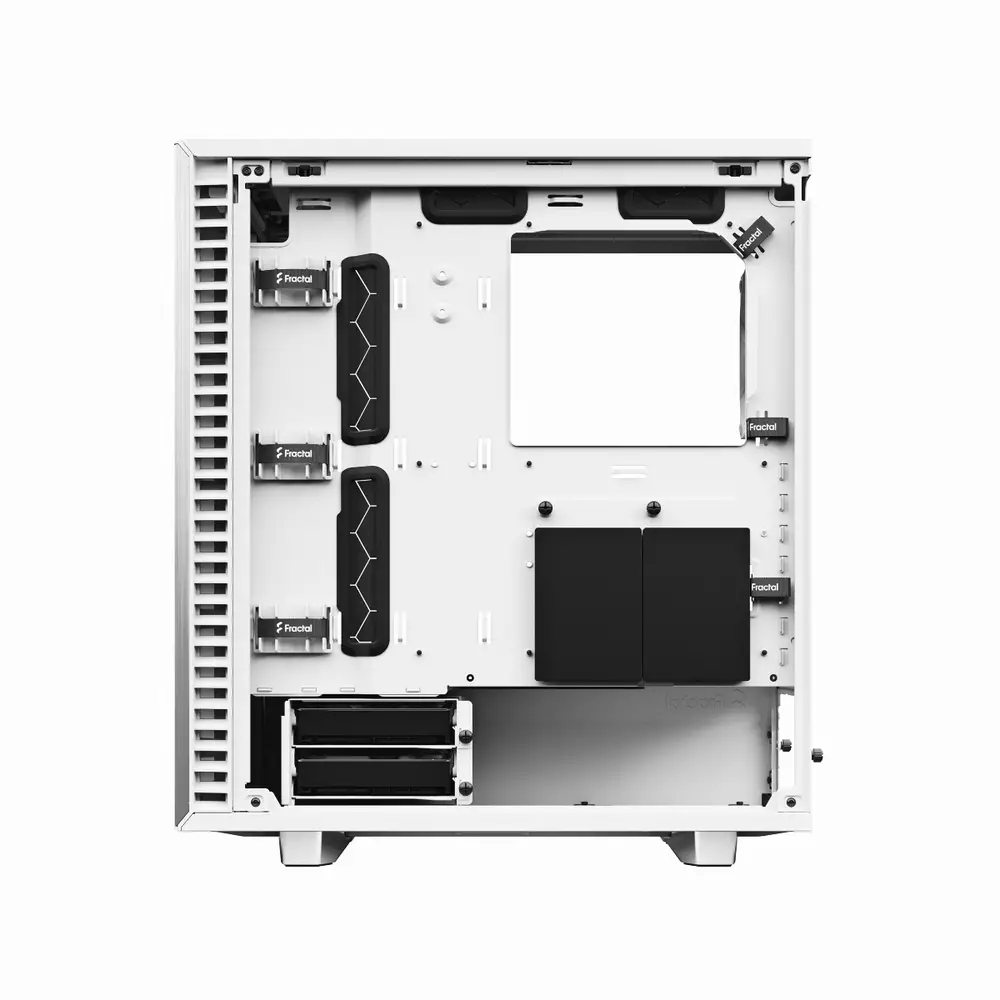 Кутия Fractal Define 7 Compact Light Tempered Glass White