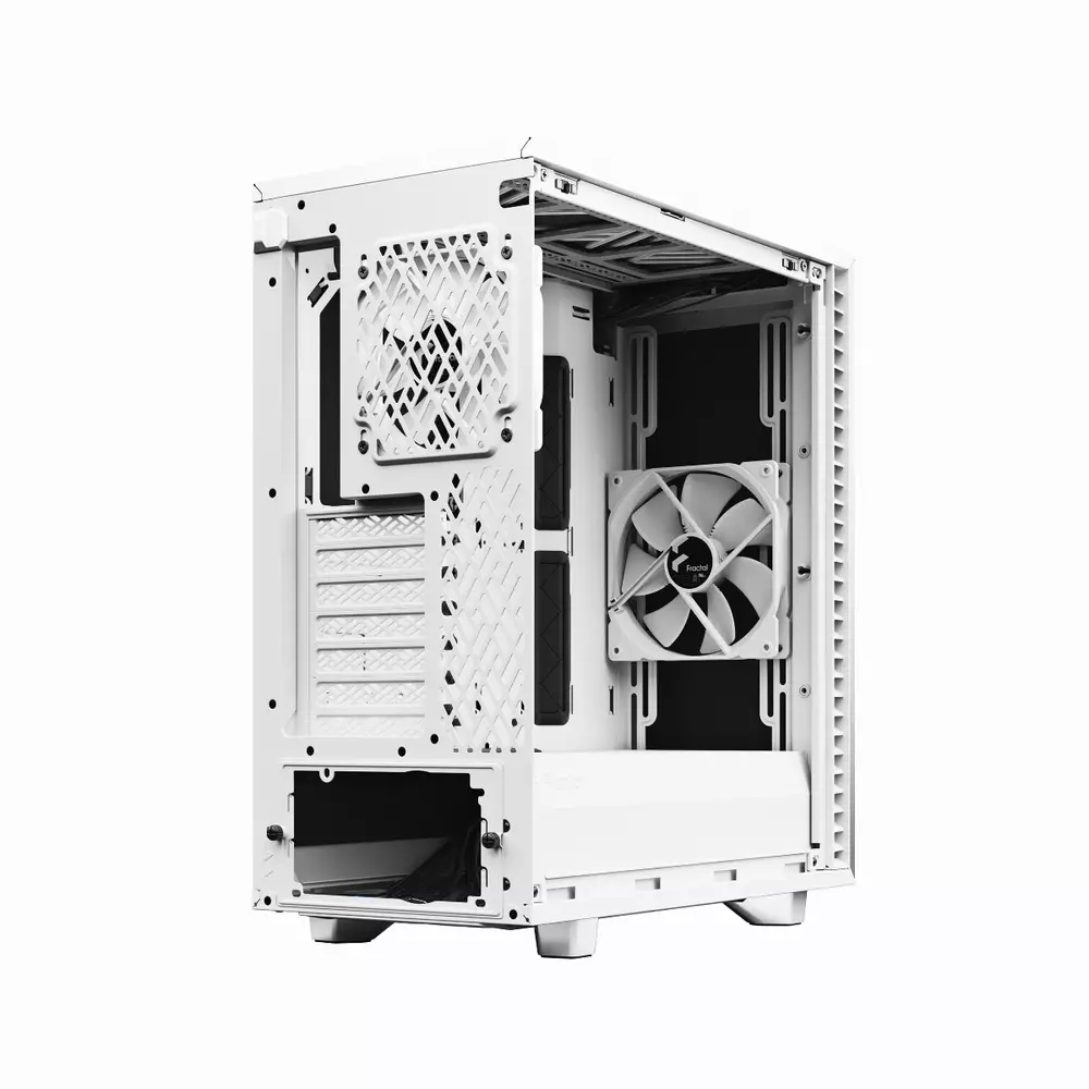 Кутия Fractal Define 7 Compact Light Tempered Glass White