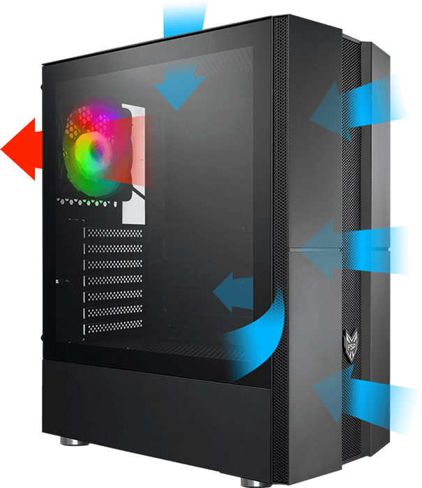 Кутия Fortron CMT270 ATX
