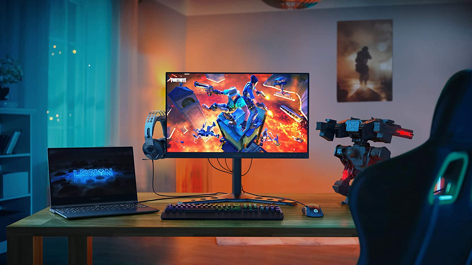 Монитор Lenovo Legion Y25-25 24.5", FHD 1920x1080, IPS, 240Hz, 1ms, G-Sync Compatible