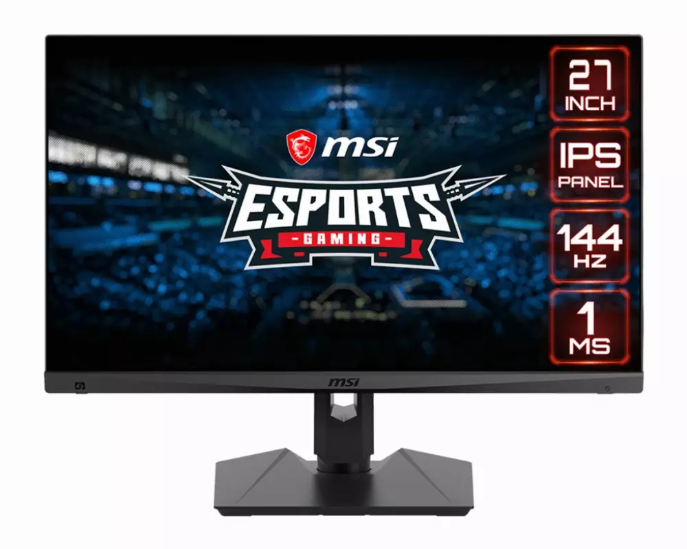 Монитор MSI 27" OPTIX MAG274R, FHD 1920x1080, IPS, 144Hz, 1ms, eSports, AMD FreeSync