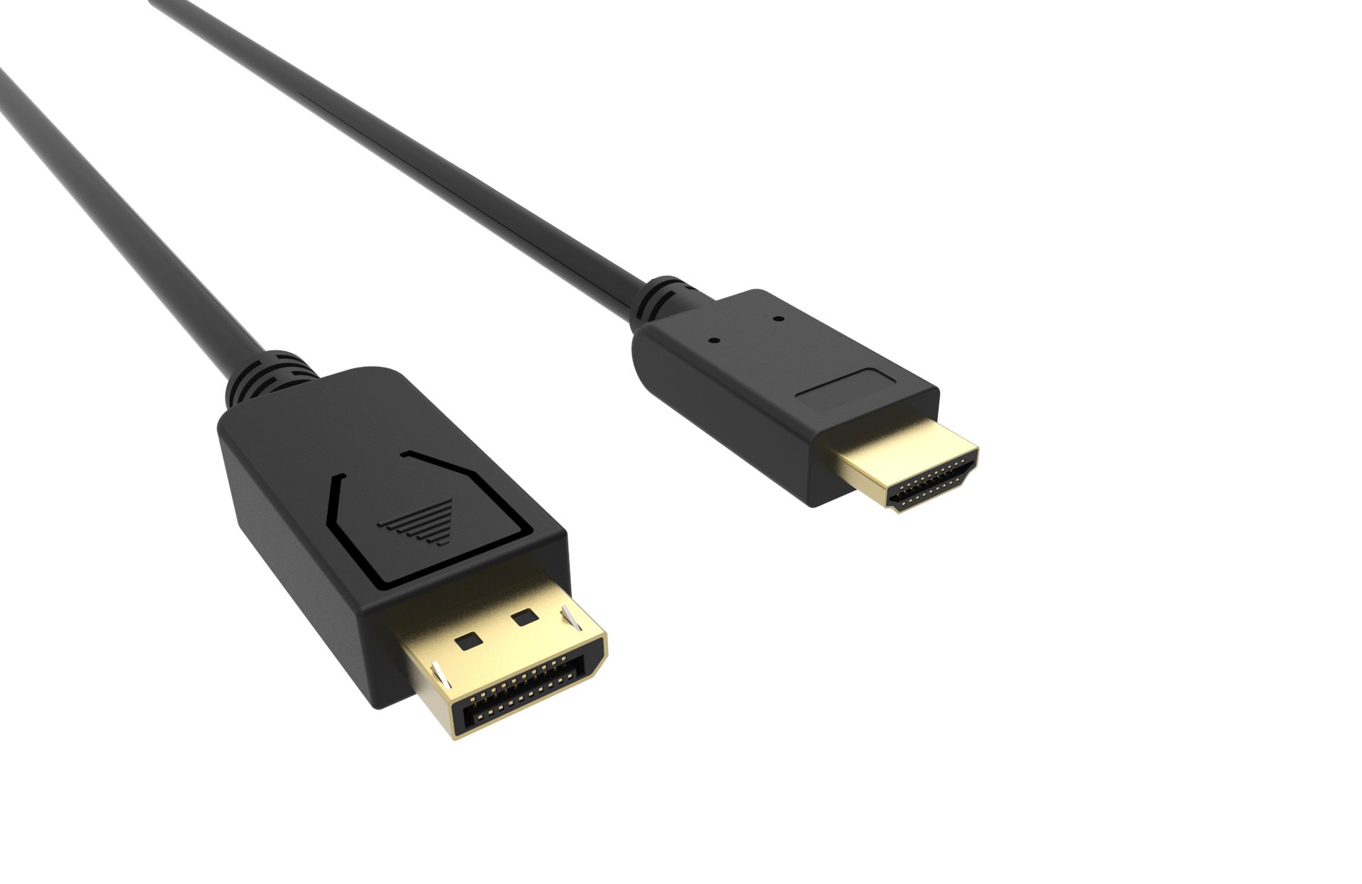 Кабел VCom Display Port M / HDMI M - 4K 60Hz - CG609-1.8m