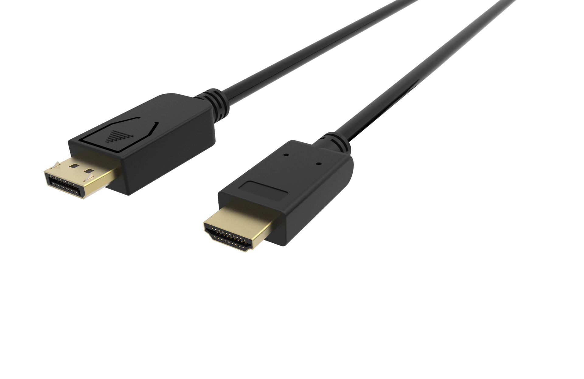 Кабел VCom Display Port M / HDMI M - 4K 60Hz - CG609-1.8m