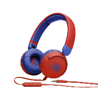 Слушалки за деца JBL JR310, Червен