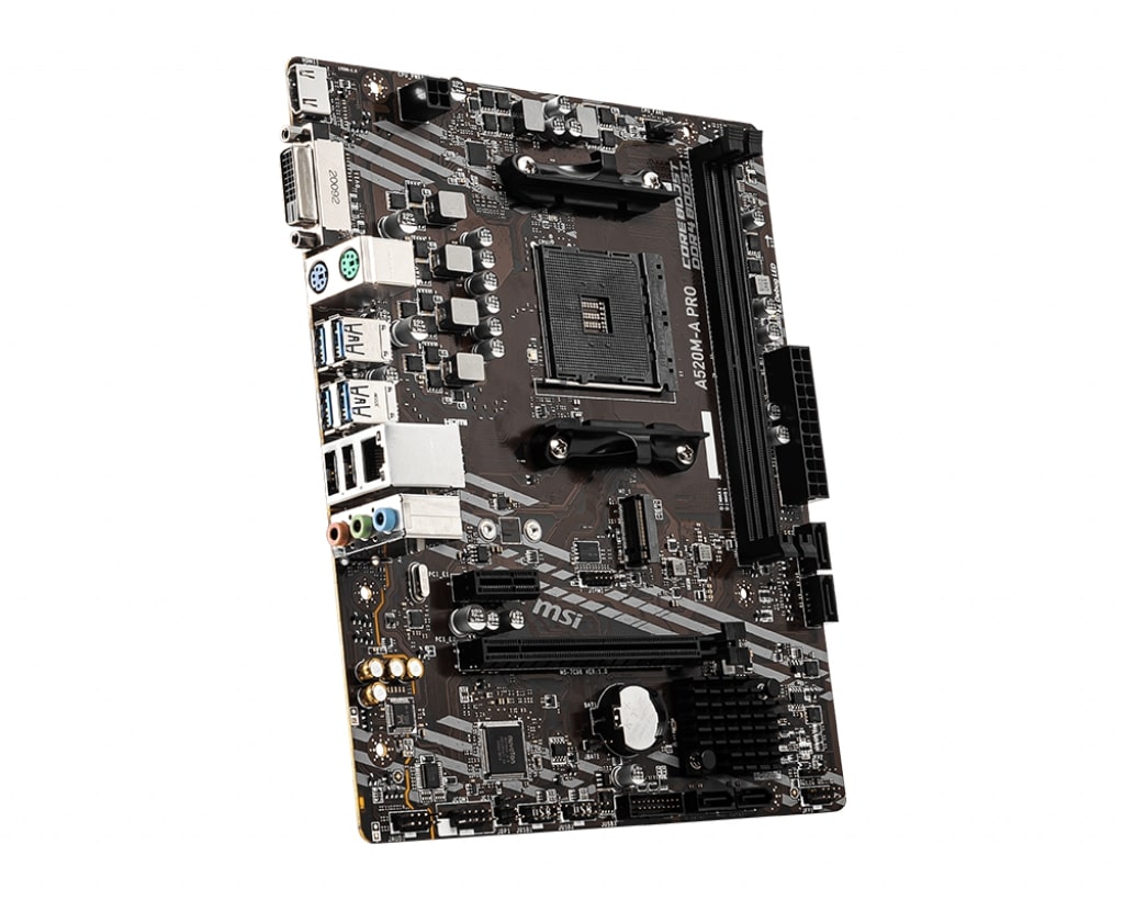 Дънна платка MSI A520M-A PRO