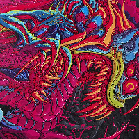 Постелка за под Florpad Hyper Beast