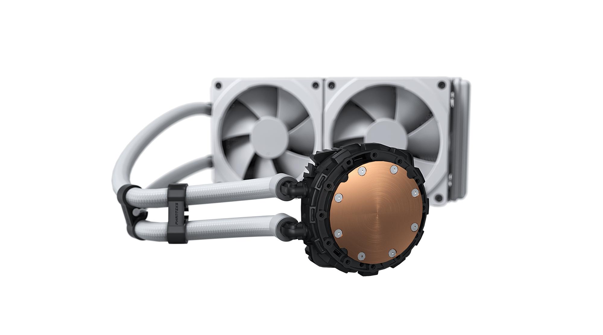 Охладител за процесор Phanteks Glacier One 240 MPH (240mm) White
