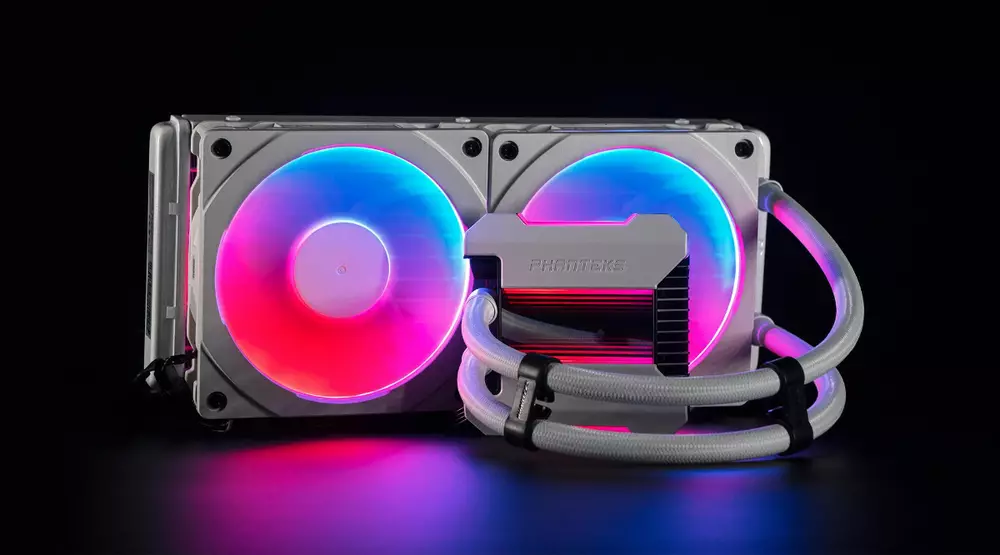 Охладител за процесор Phanteks Glacier One 240 MPH (240mm) White