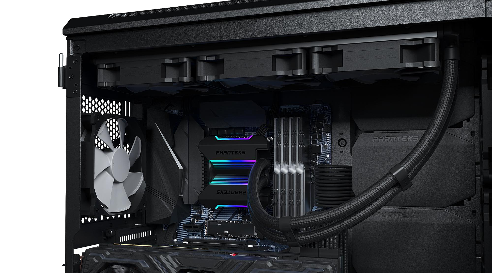Охладител за процесор Phanteks Glacier One 360 MP (360mm) Black