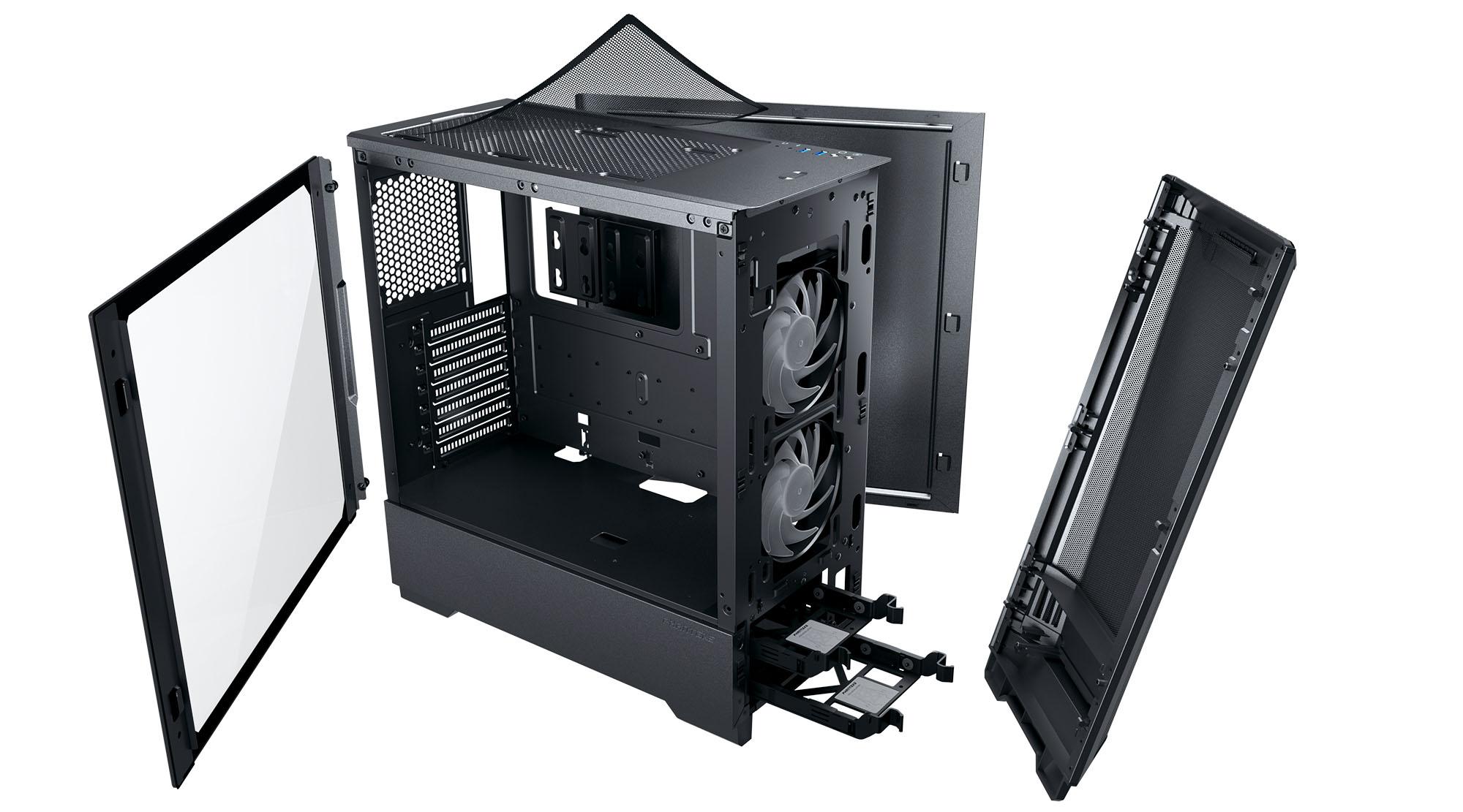 Кутия Phanteks Eclipse P360A TG Black