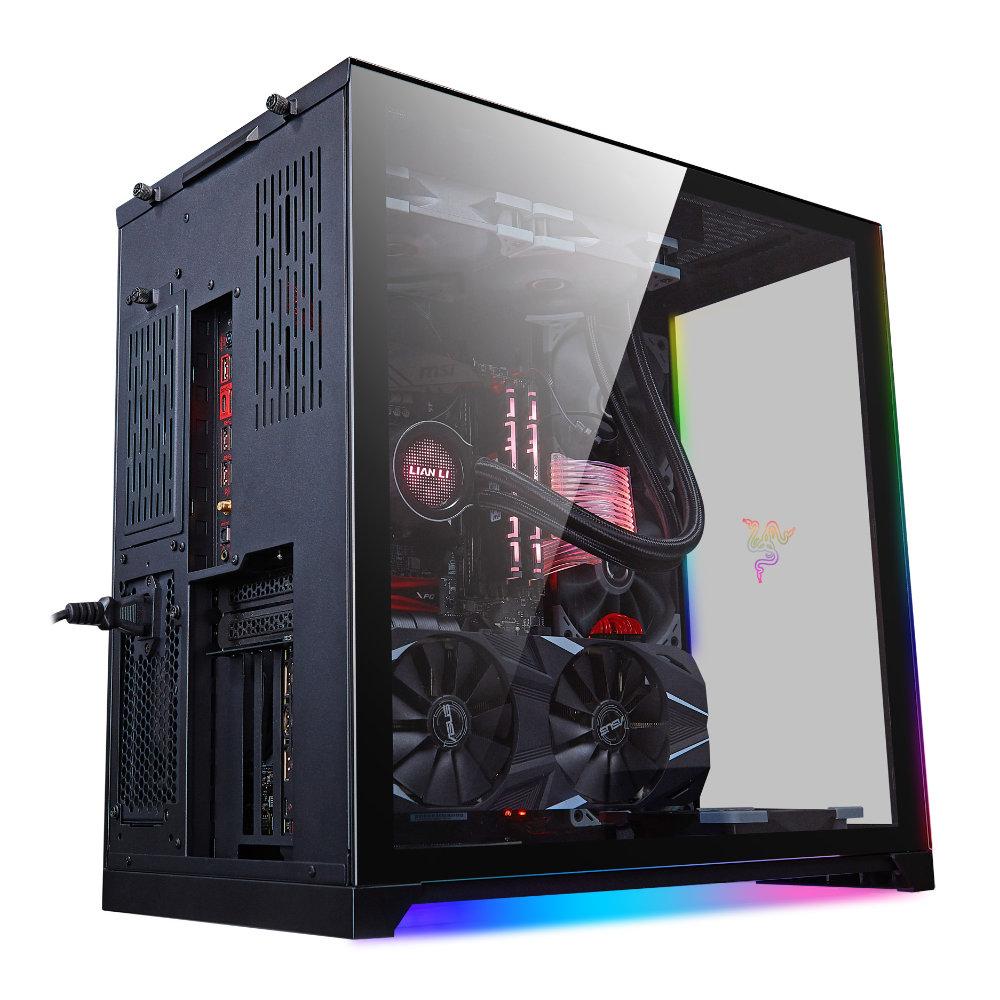 Кутия Lian Li PC-O11 Dynamic Razer Edition TG Black