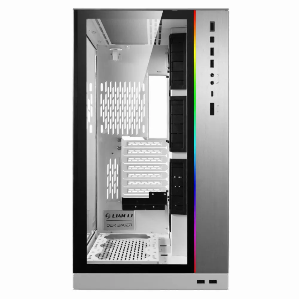 Кутия Lian Li PC-O11 Dynamic XL ROG Certified TG White