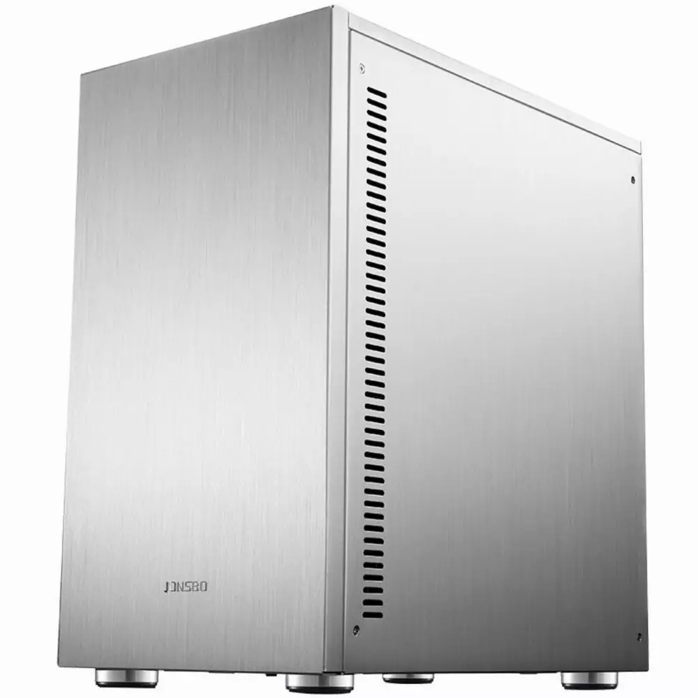 Кутия Jonsbo C3 plus Silver TG, mATX