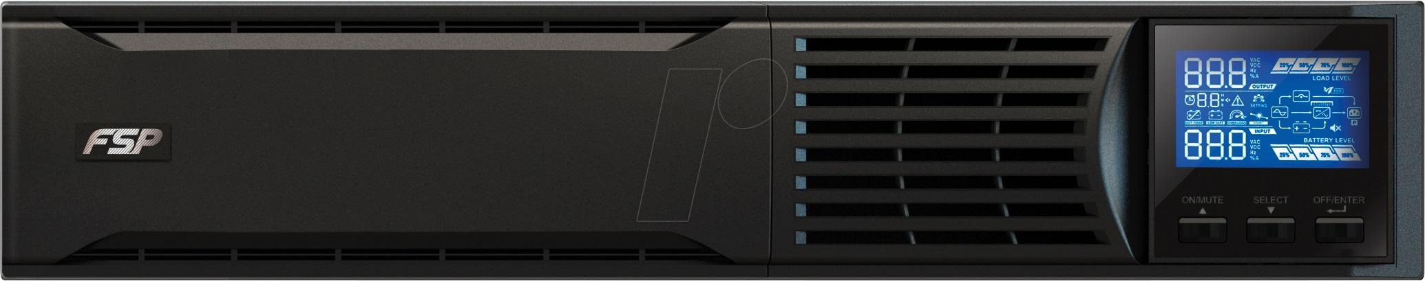 UPS FSP Group Champ Rack 3K 3000VA 2700W LCD Schuko