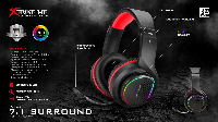 Xtrike ME геймърски слушалки Gaming Headphones GH-903 - 7.1 USB, RGB