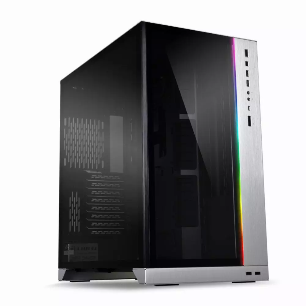 Кутия Lian Li PC-O11 Dynamic XL ROG Certified TG - сив