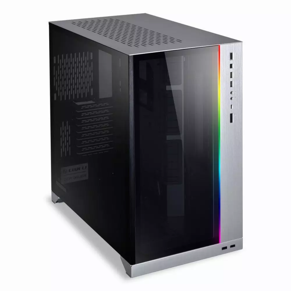 Кутия Lian Li PC-O11 Dynamic XL ROG Certified TG - сив