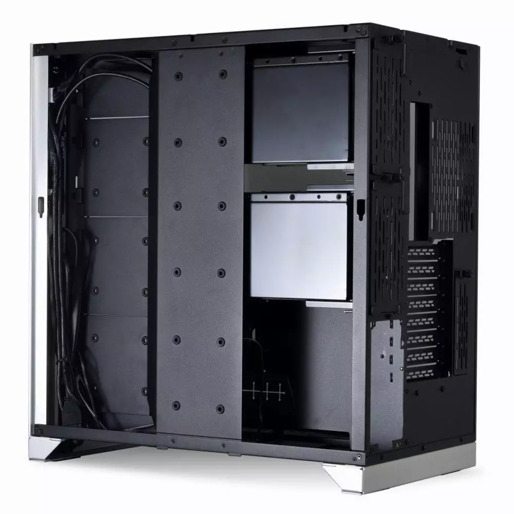 Кутия Lian Li PC-O11 Dynamic XL ROG Certified TG - сив