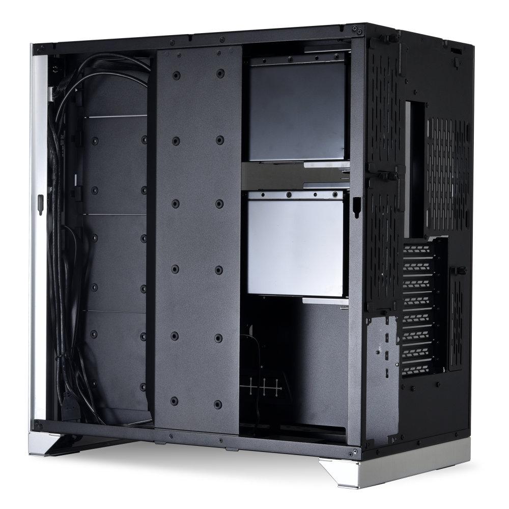 Кутия Lian Li PC-O11 Dynamic XL ROG Certified TG - сив