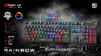 Xtrike ME геймърска клавиатура Gaming Keyboard KB-280 - Rainbow Backlight