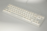 Геймърскa механична клавиатура Ducky x Varmilo Miya Pro Mac White LED, Cherry MX Blue