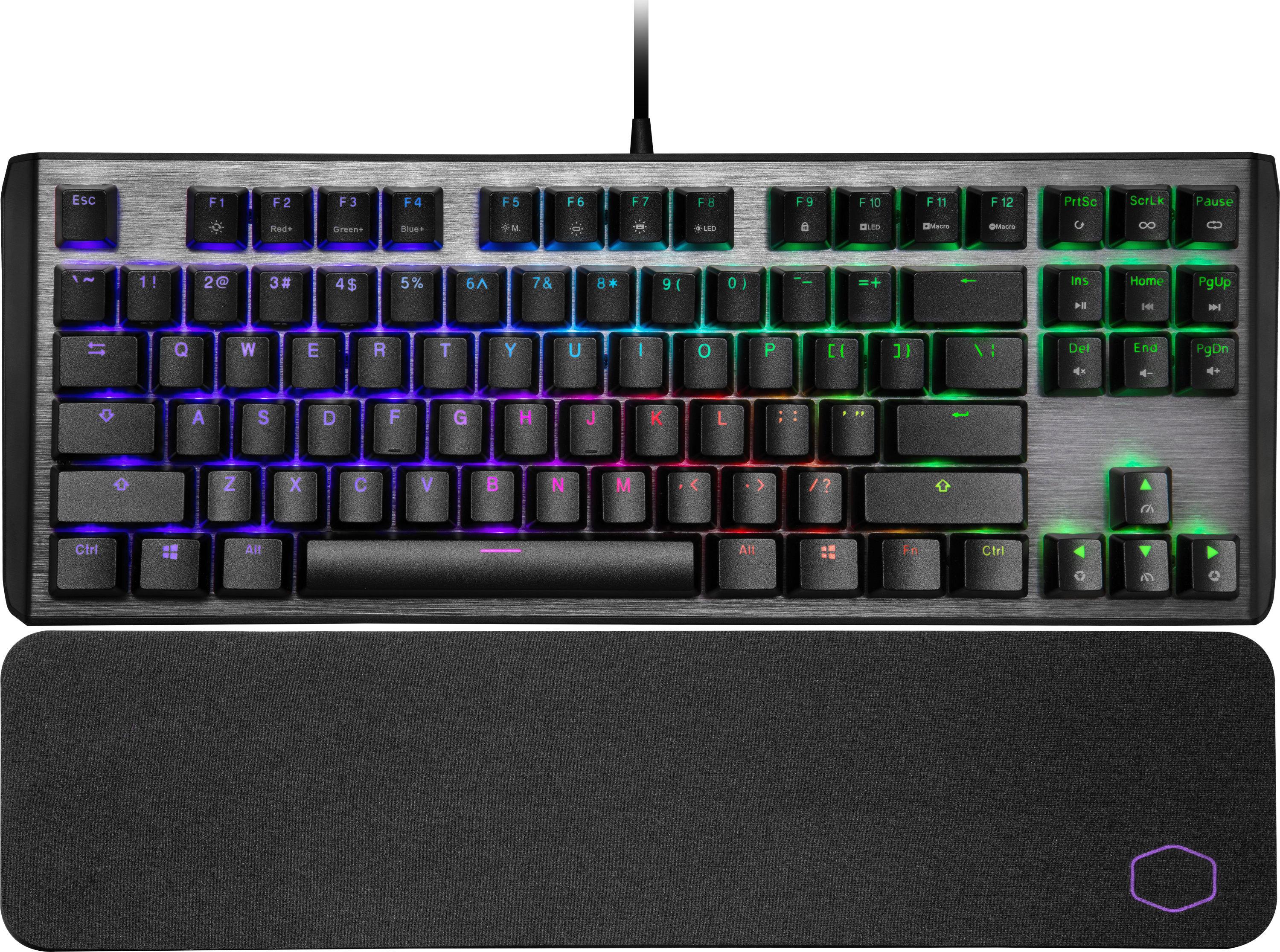Геймърска механична клавиатура Cooler Master CK530 V2 TKL RGB Red суичове