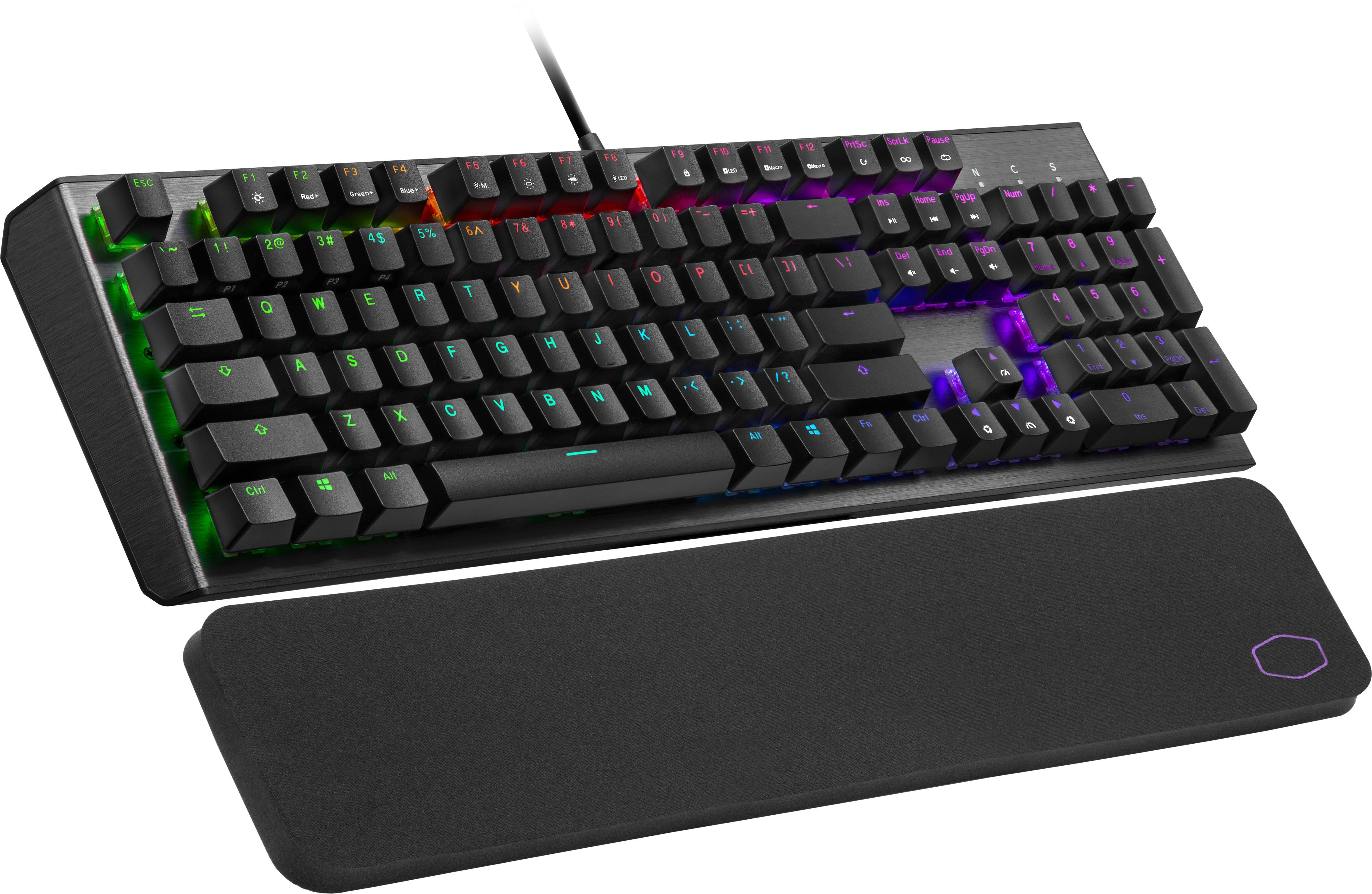 Геймърска механична клавиатура Cooler Master CK550 V2 RGB Red суичове