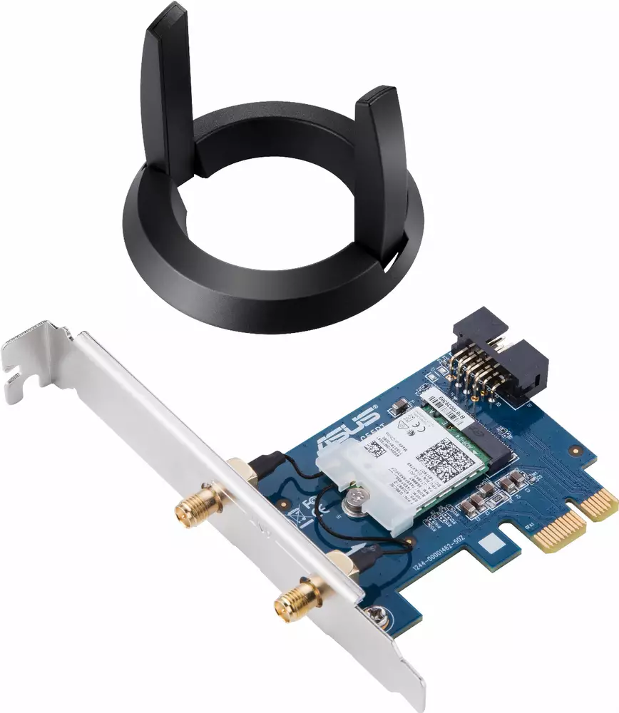 Безжичен PCI Express адаптер ASUS PCE-AC58BT AC2100, Dual-band, Bluetooth 5.0