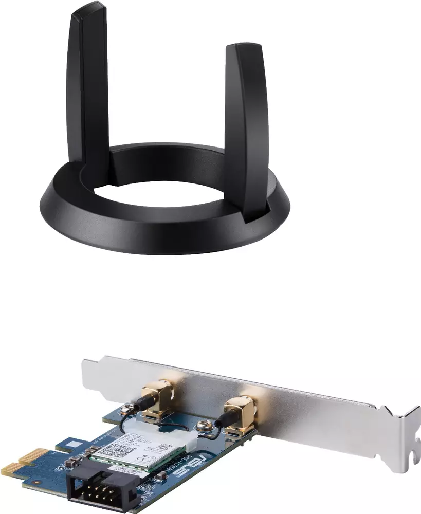 Безжичен PCI Express адаптер ASUS PCE-AC58BT AC2100, Dual-band, Bluetooth 5.0