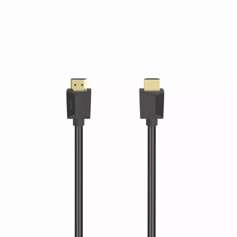 Кабел HAMA High Speed, HDMI мъжко - HDMI мъжко, 8K, 48GB/s, Ethernet , 3 м, позл. конектори