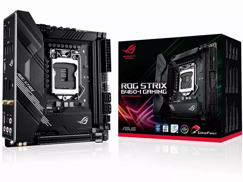 Дънна платка ASUS ROG STRIX B460-I GAMING