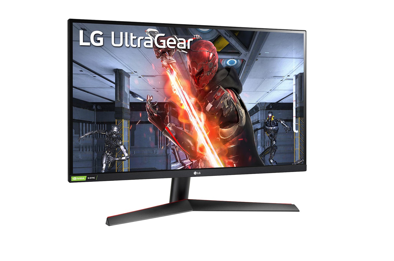 Монитор LG 27" 27GN600-B, FHD 1920x1080, IPS, 1ms, 144Hz, HDR 10, AMD FreeSync/G-SyncCompatible
