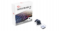 Капачки за механична клавиатура G.SKILL Crystal Crown Black 104-Keycap Set US Layout