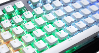Капачки за механична клавиатура G.SKILL Crystal Crown White 104-Keycap Set US Layout
