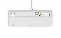 Геймърскa механична клавиатура Glorious White Ice GMMK RGB TKL Gateron Brown US Layout