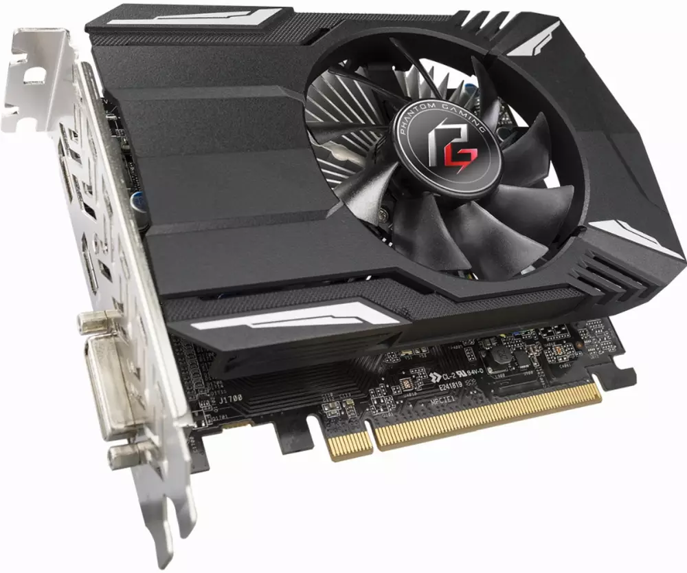 Видео карта Asrock Phantom Gaming Radeon RX550 2G