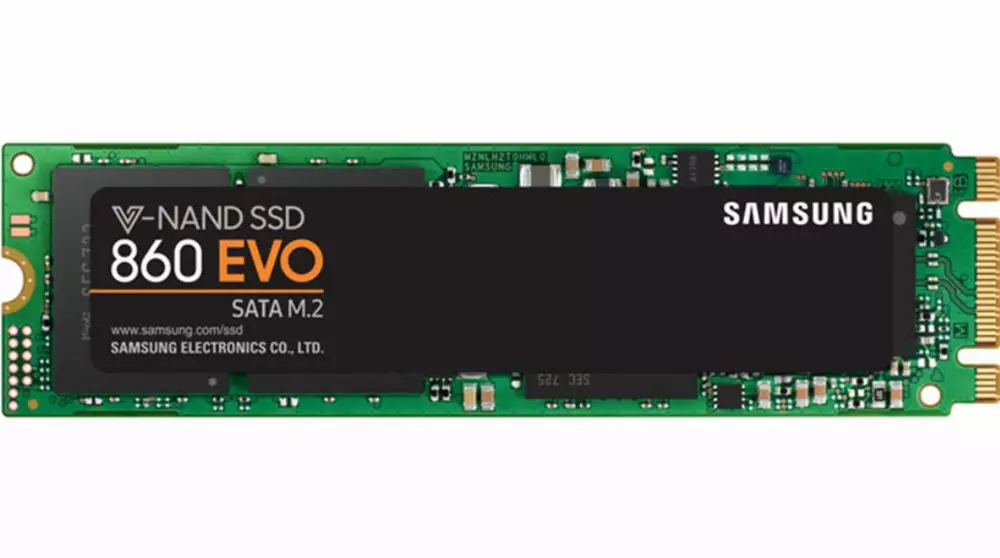 Диск SSD SAMSUNG 860 EVO 2TB M.2 2280 SATAIII