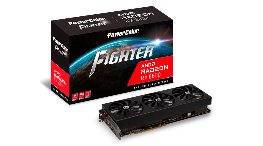 Видео карта PowerColor Fighter Radeon RX 6800 16GB