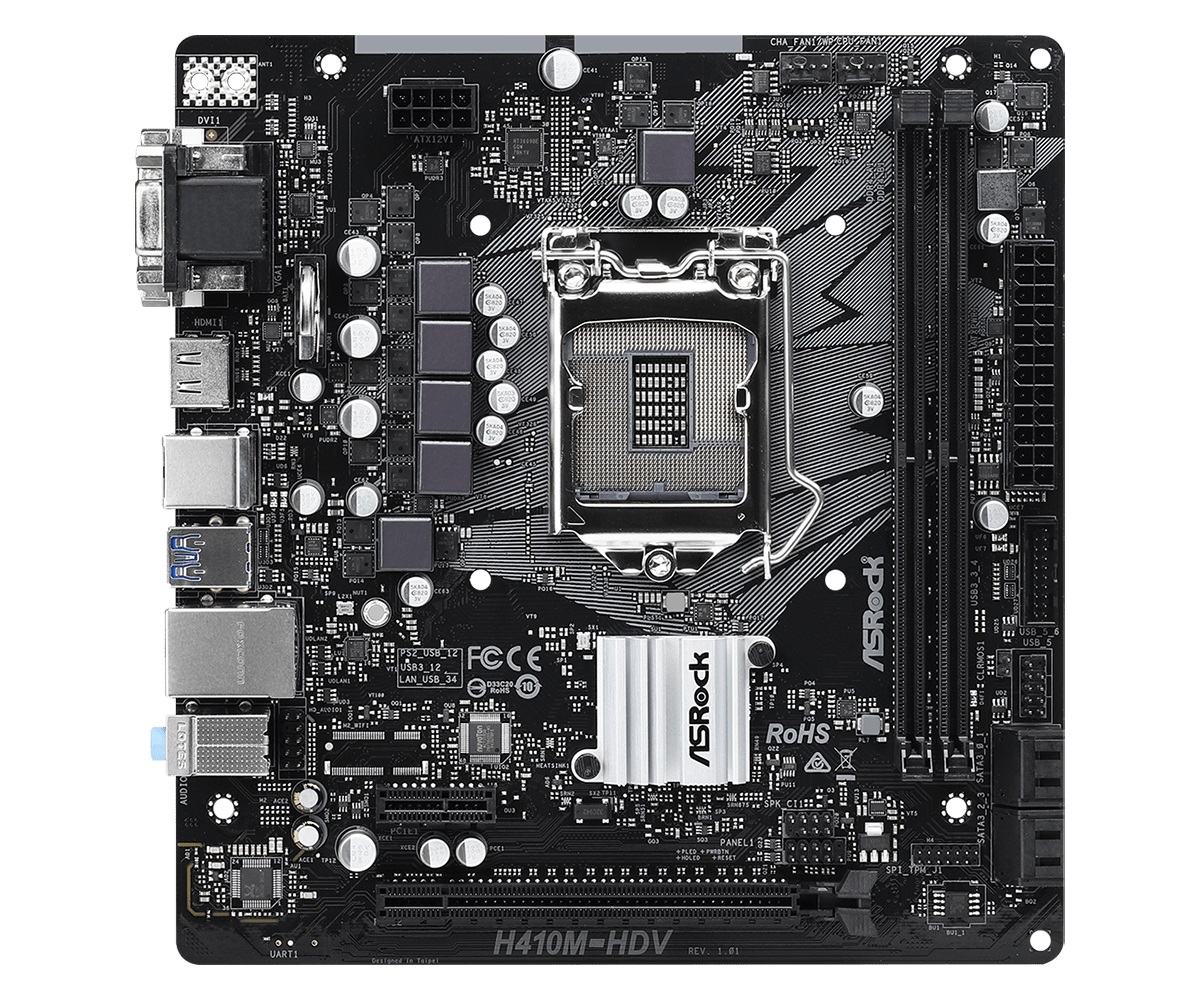 Дънна платка ASROCK H410M-HDV R2.0