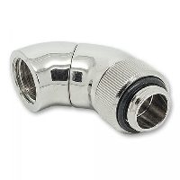 Фитинг EK-AF Angled 2&times;45&deg; G1/4 Nickel