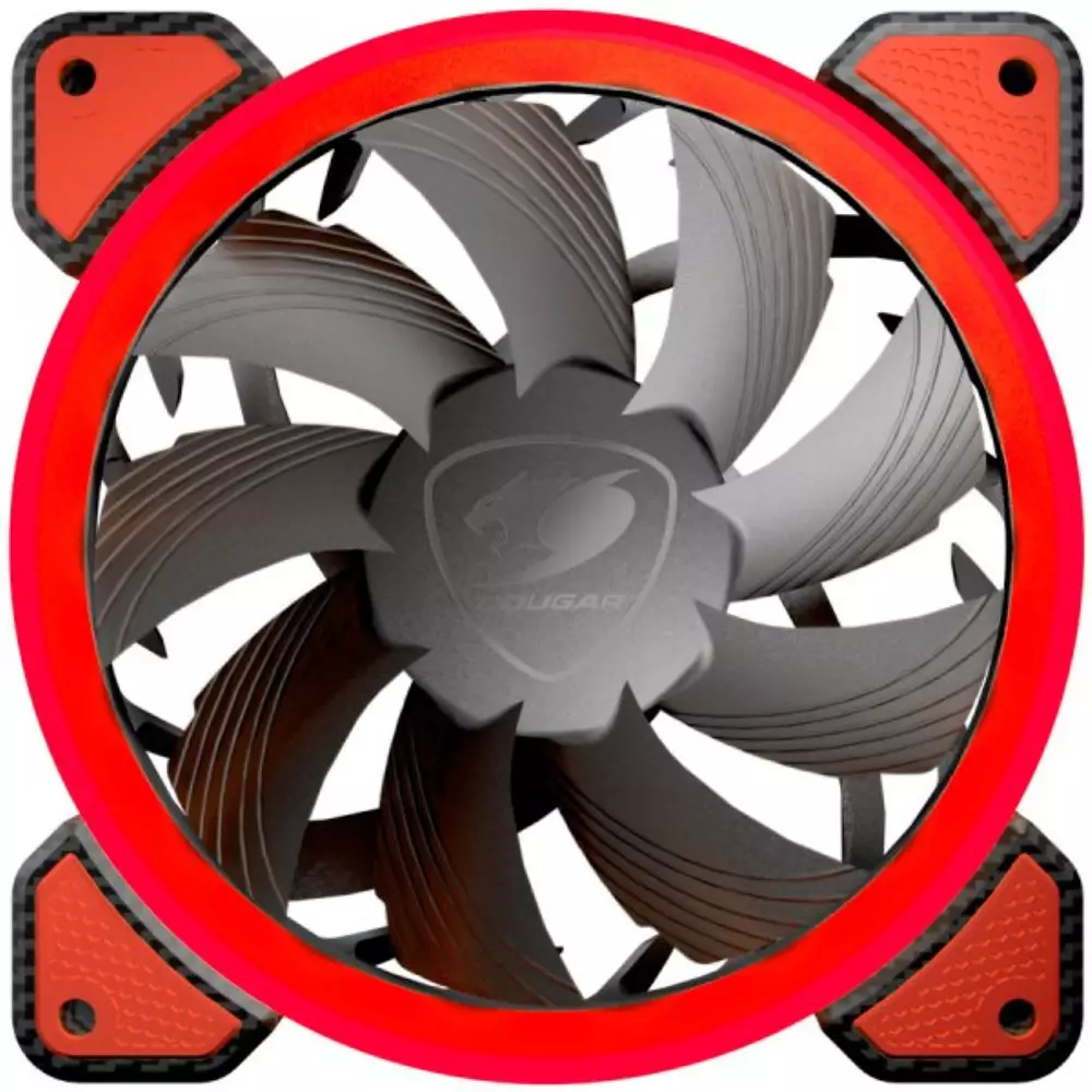 Вентилатор COUGAR Vortex FR 120 Red LED