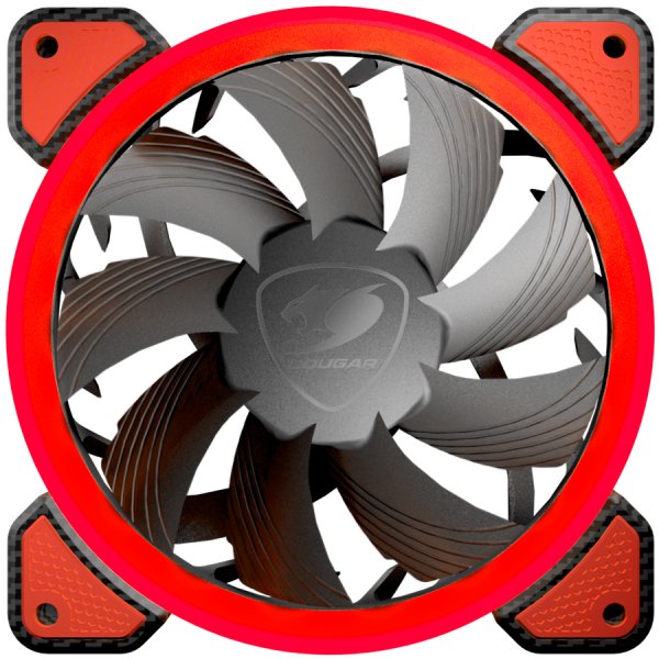 Вентилатор COUGAR Vortex FR 120 Red LED