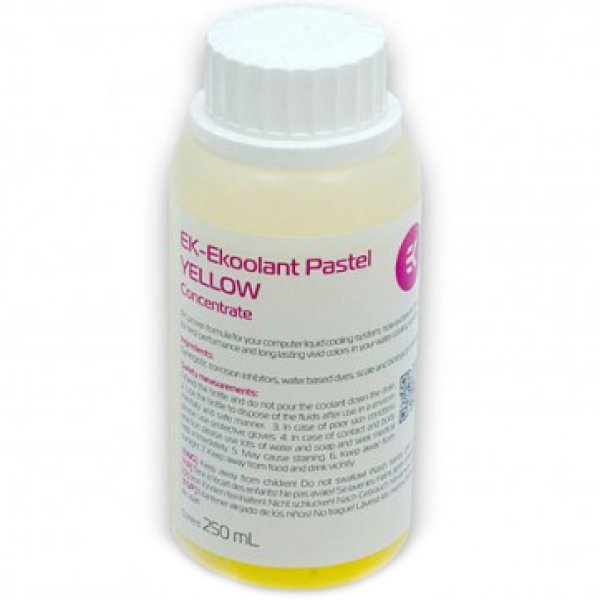 Течност EK-Ekoolant Pastel YELLOW (concentrate 250mL)