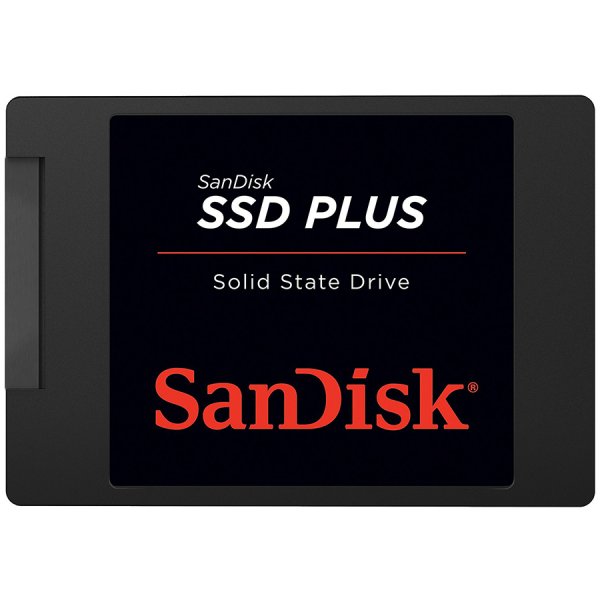 Диск SSD SanDisk Plus 480GB 2.5" SATA III 6Gb/s