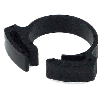 Скоба за тръба Tube Clamp PVC 13 - 15mm black