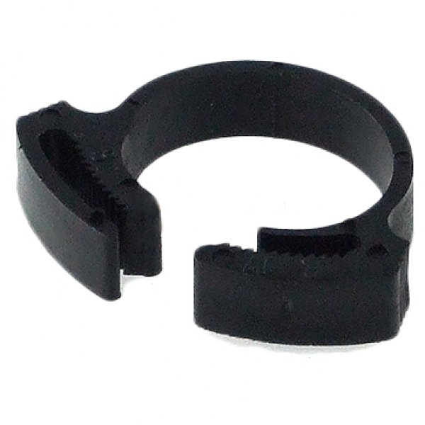 Скоба за тръба Tube Clamp PVC 13 - 15mm black
